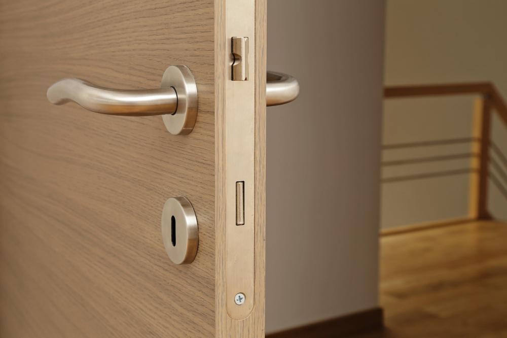 Porte intérieur à l'étéage