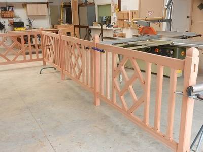 rembarde en bois